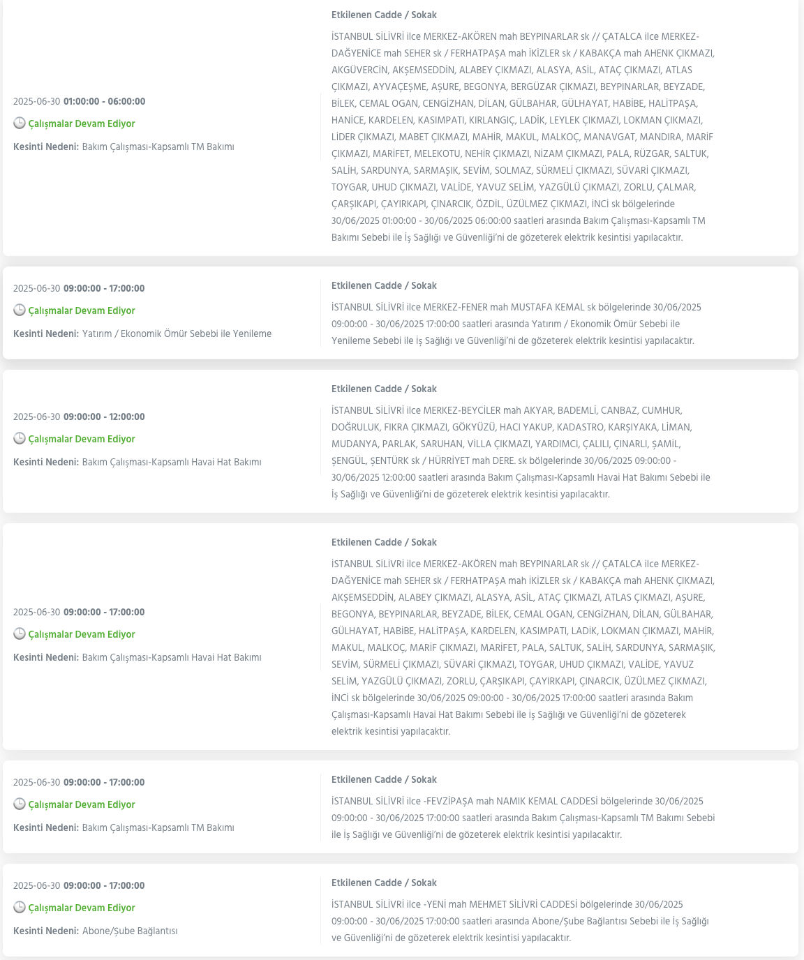 Bağcılar, Avcılar, Şişli ve birçok ilçe için BEDAŞ saat verdi! 1 Temmuz 2025 İstanbul elektrik kesintisi ne kadar sürecek? - 32. Resim