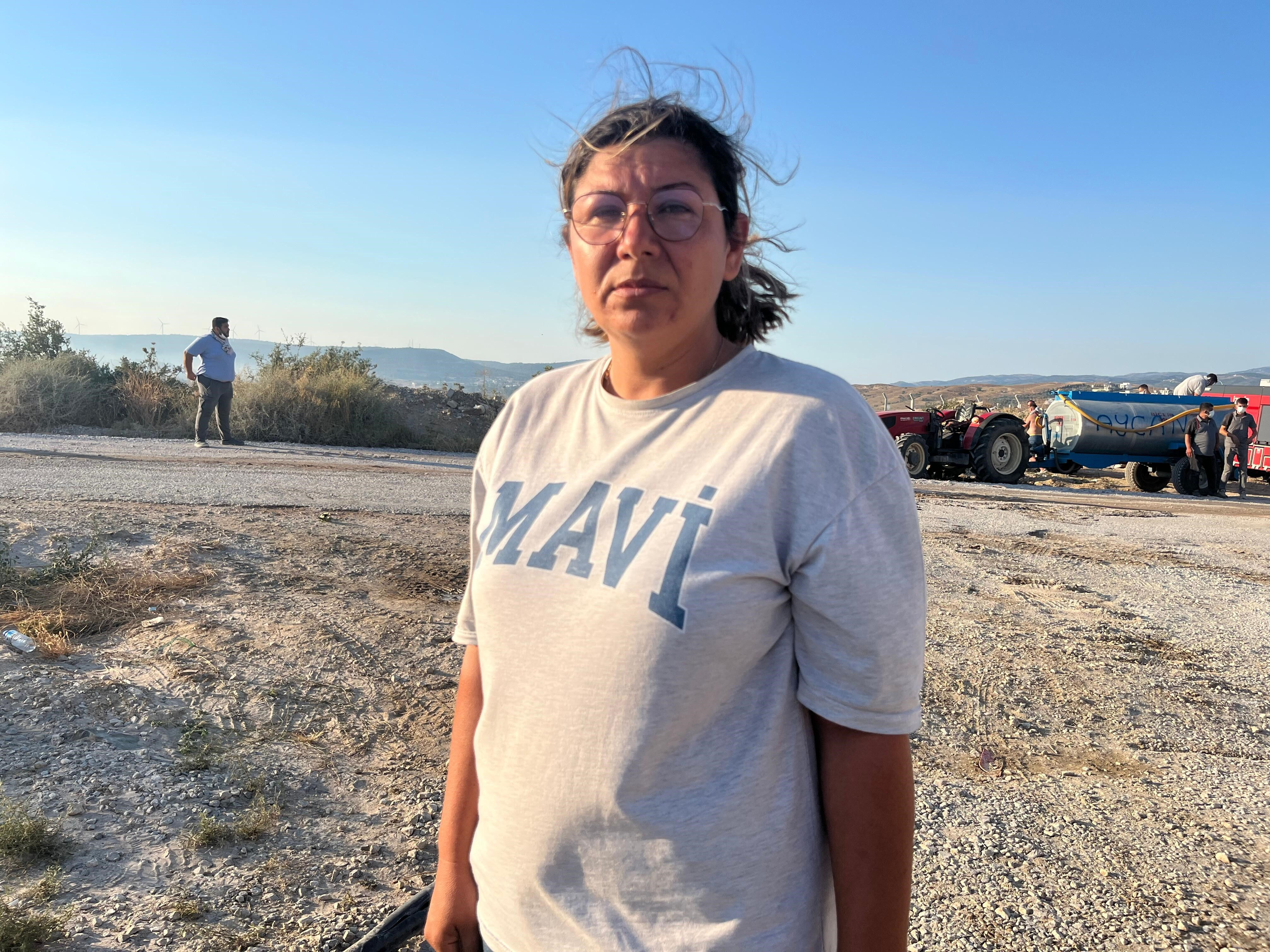 İzmir Seferihisar'da bir yangın daha! TOKİ konutları tahliye edildi - 3. Resim