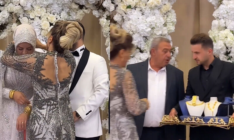 Kadir Ezildi ile Gamze Türkmen’in düğün davetiyesi paylaşıldı! Üzerindeki şiir çok manidar - 1. Resim