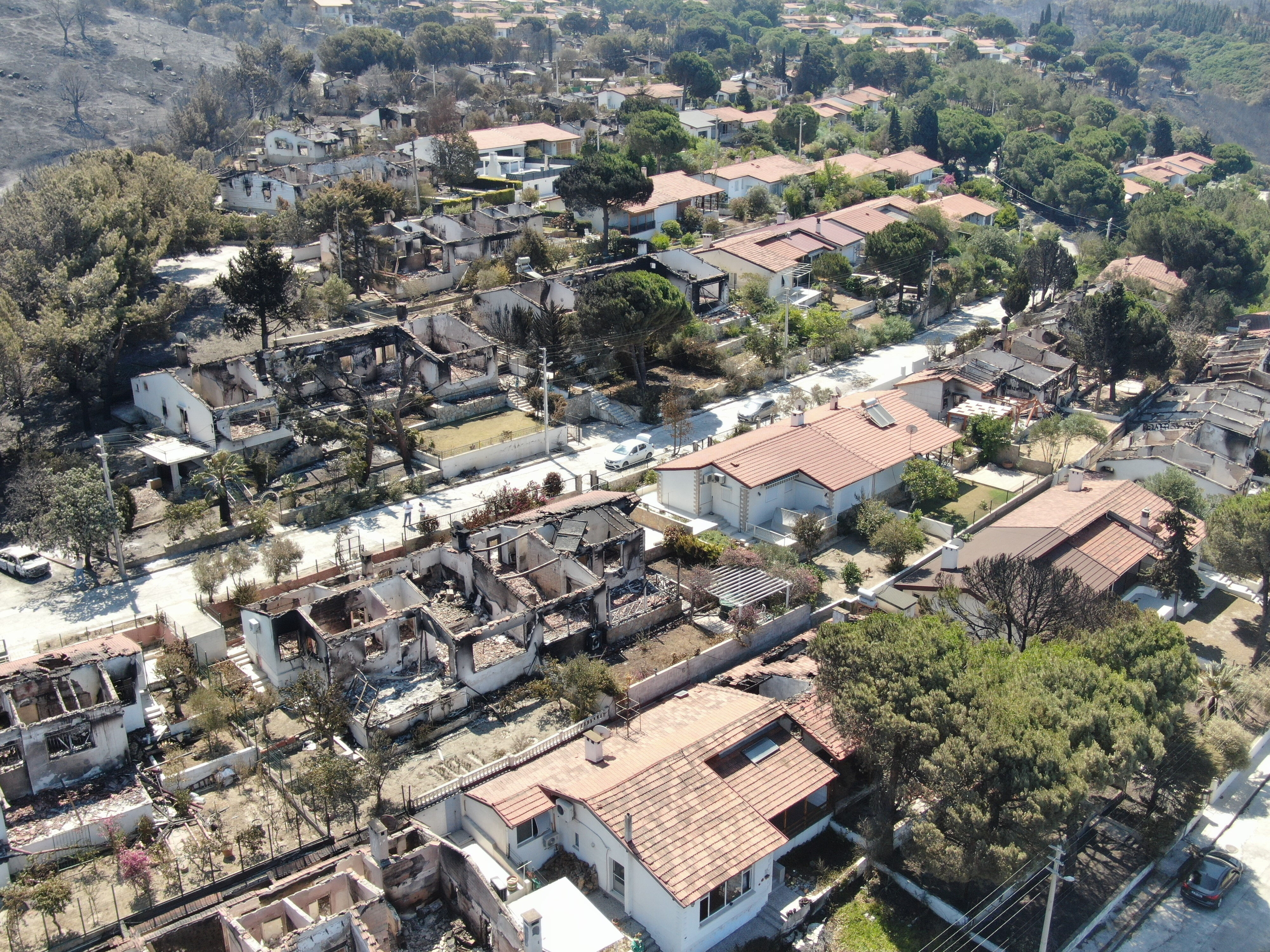 Seferihisar küle döndü, hasar büyük! Geriye enkaz kaldı - 3. Resim