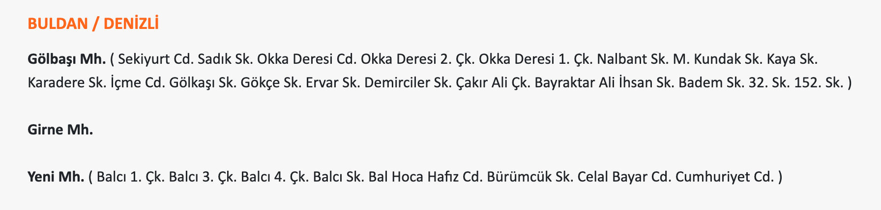2-3-4 Temmuz Denizli elektrik kesintisi sorgulama: Acıpayam, Buldan, Çameli ve Çivril'de elektrikler ne zaman gelecek? - 3. Resim