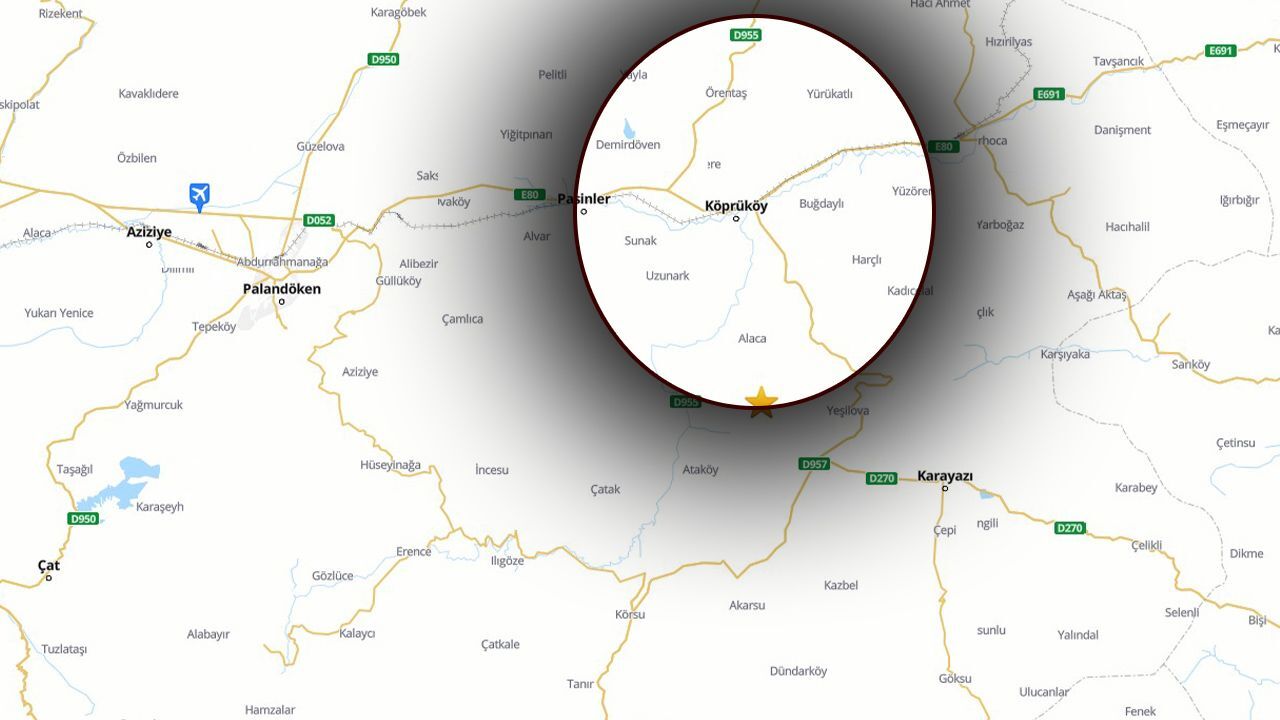 Bursa&#039;nın ardından bir deprem de Erzurum&#039;da! AFAD ilk verileri paylaştı