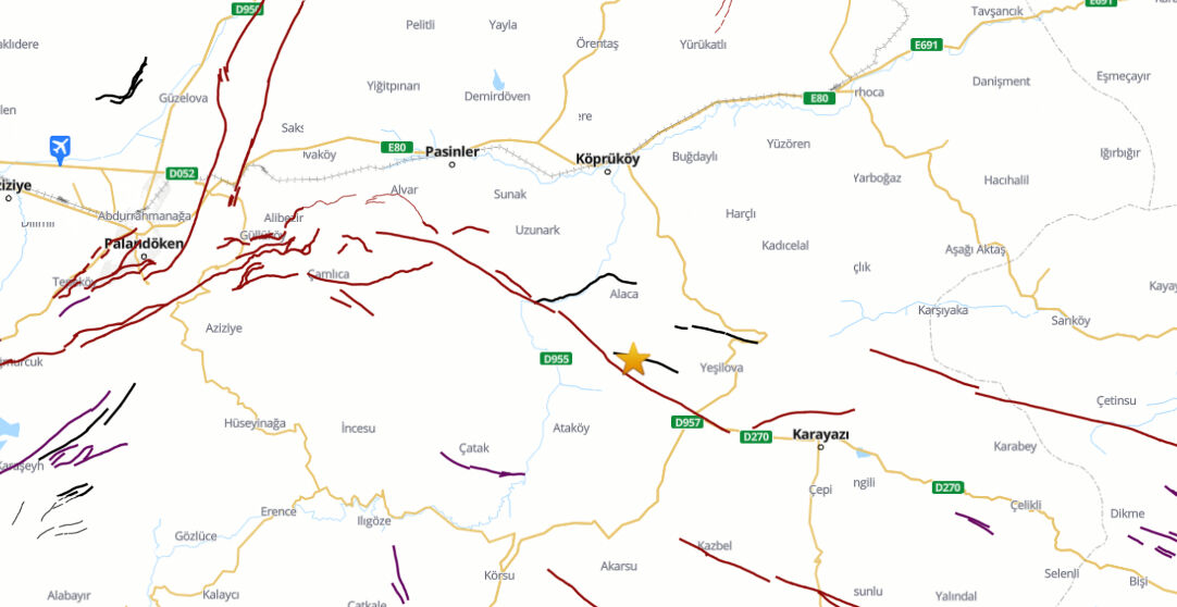 Erzurum’da deprem mi oldu? Köprüköy’de 4.1 büyüklüğünde deprem meydana geldi - 2. Resim