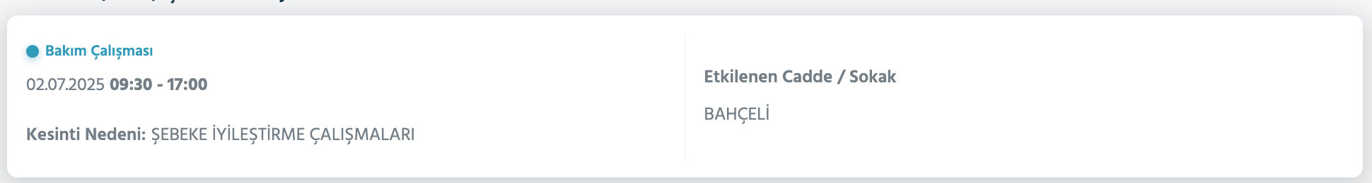 Gaziantep elektrik kesintisi listesi paylaşıldı! 2-3 Temmuz 2025 Araban, Islahiye, Nizip, Şahinbey'de elektrikler ne zaman gelecek? - 4. Resim