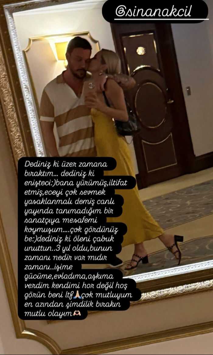 Sinan Akçıl ile Ece Erken’den ilk fotoğraf! Sosyal medyadan eleştirilere cevap verdi - 2. Resim