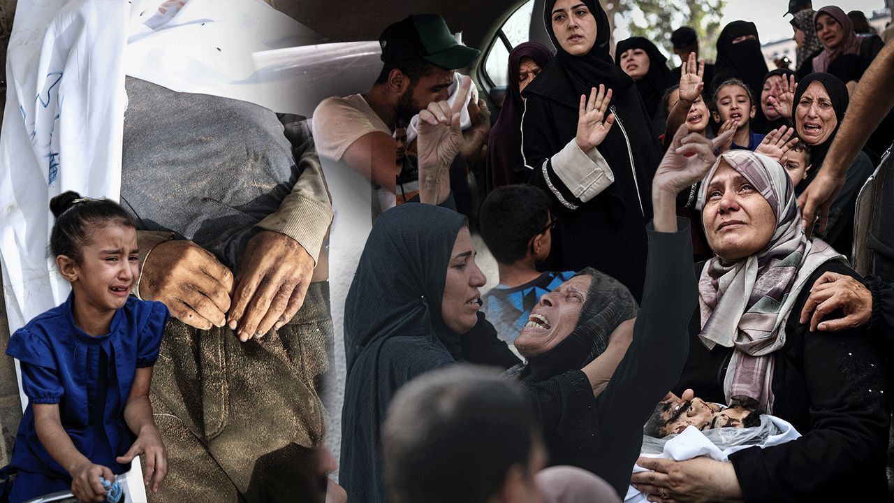 Tek istekleri bir lokma ekmekti! Yardım bekleyen sivillerin üstüne ateş açıldı, çok sayıda ölü ve yaralı var Tek istekleri bir lokma ekmekti! Yardım bekleyen sivillerin üstüne ateş açıldı, çok sayıda ölü ve yaralı var