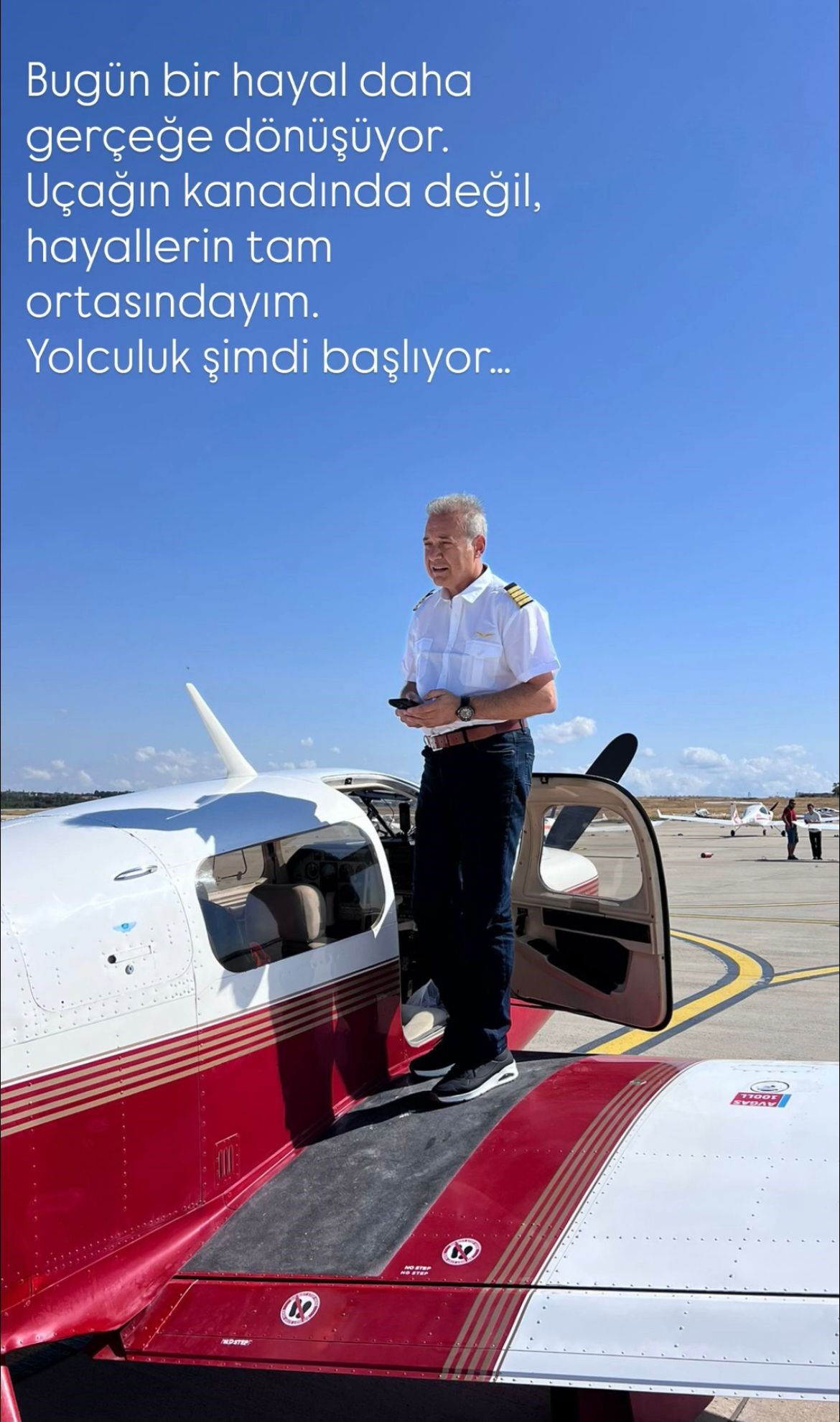Hayali için bindiği uçakta can vermişti: Pilot Mehmet Demirci'nin son sözleri yürek yaktı! - 4. Resim