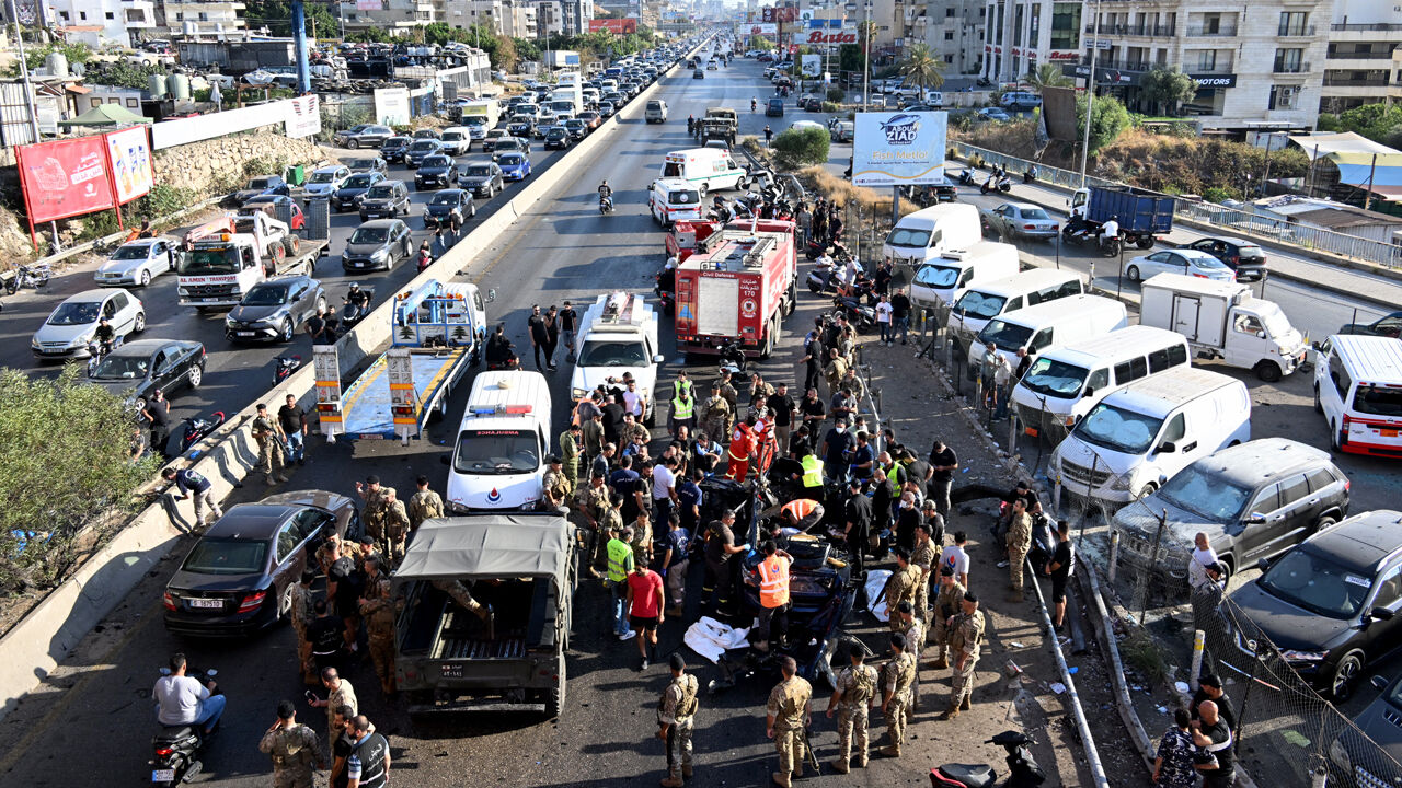 İsrail, Beyrut'ta bir aracı vurdu! Ölü ve yaralılar var - 1. Resim