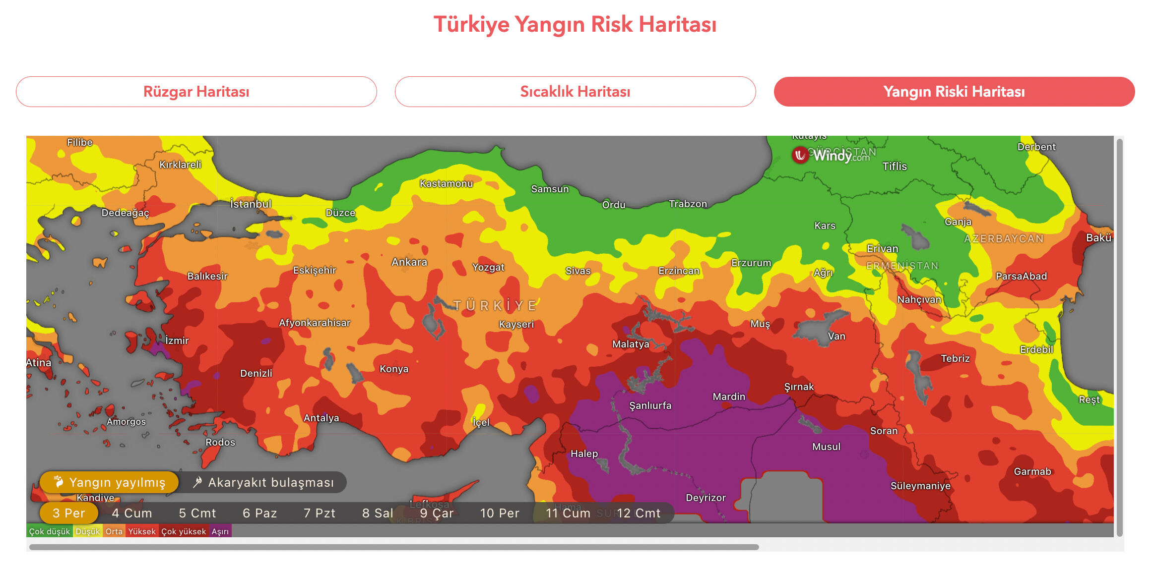 Yangın haritası son durum: Şu an nerede yangın var, hangi şehirlerde yangın çıktı? - 3. Resim