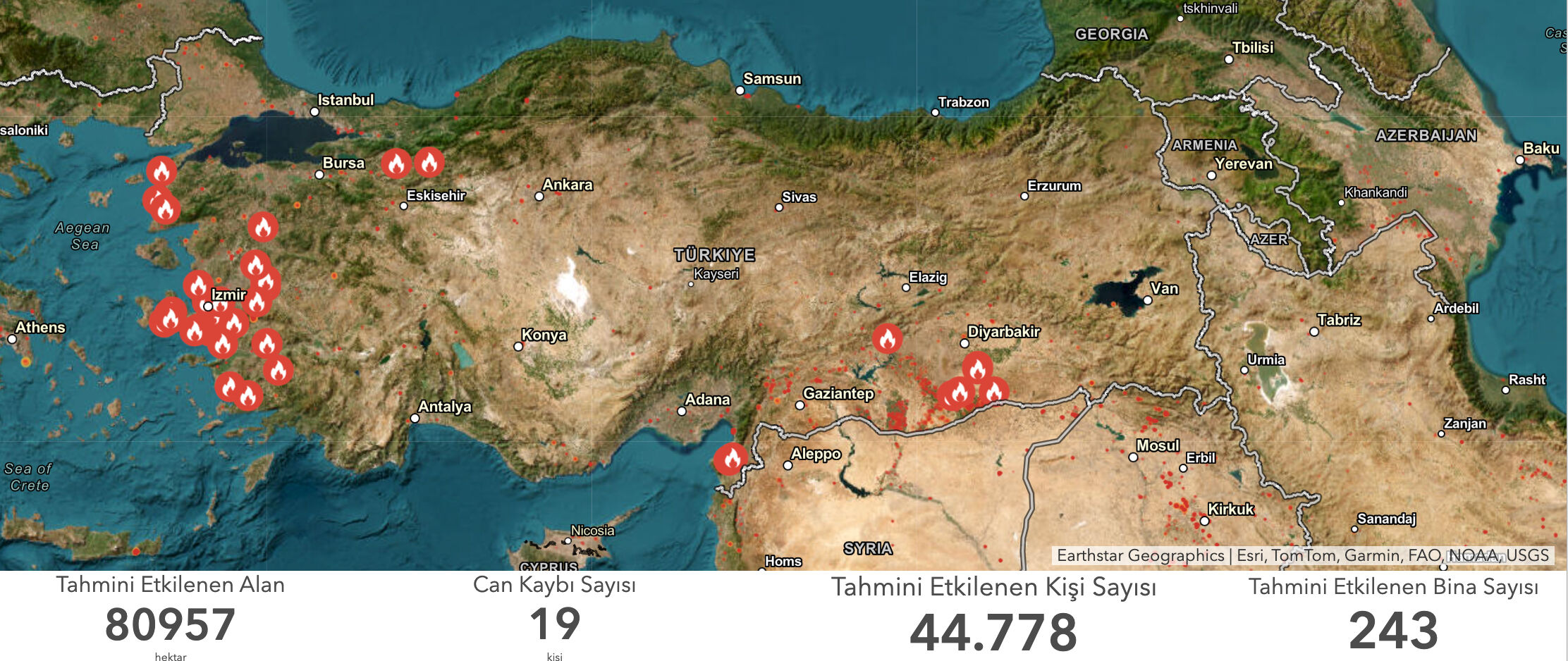 Yangın haritası son durum: Şu an nerede yangın var, hangi şehirlerde yangın çıktı? - 2. Resim