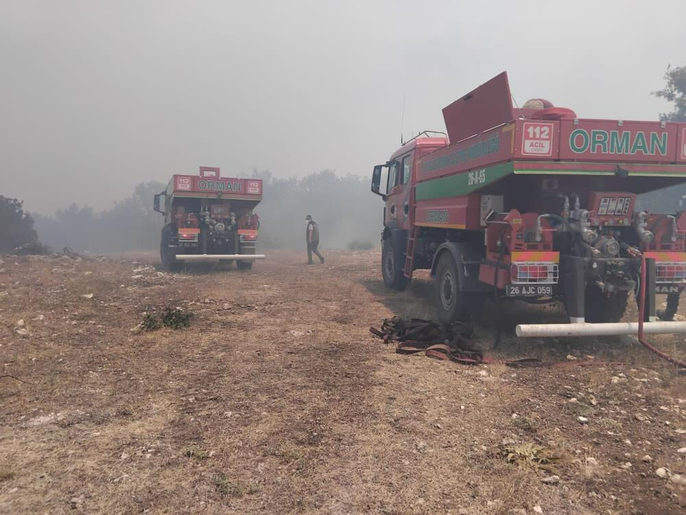 Bir yangın haberi de Eskişehir'den! Çok sayıda ekip müdahale ediyor - 4. Resim