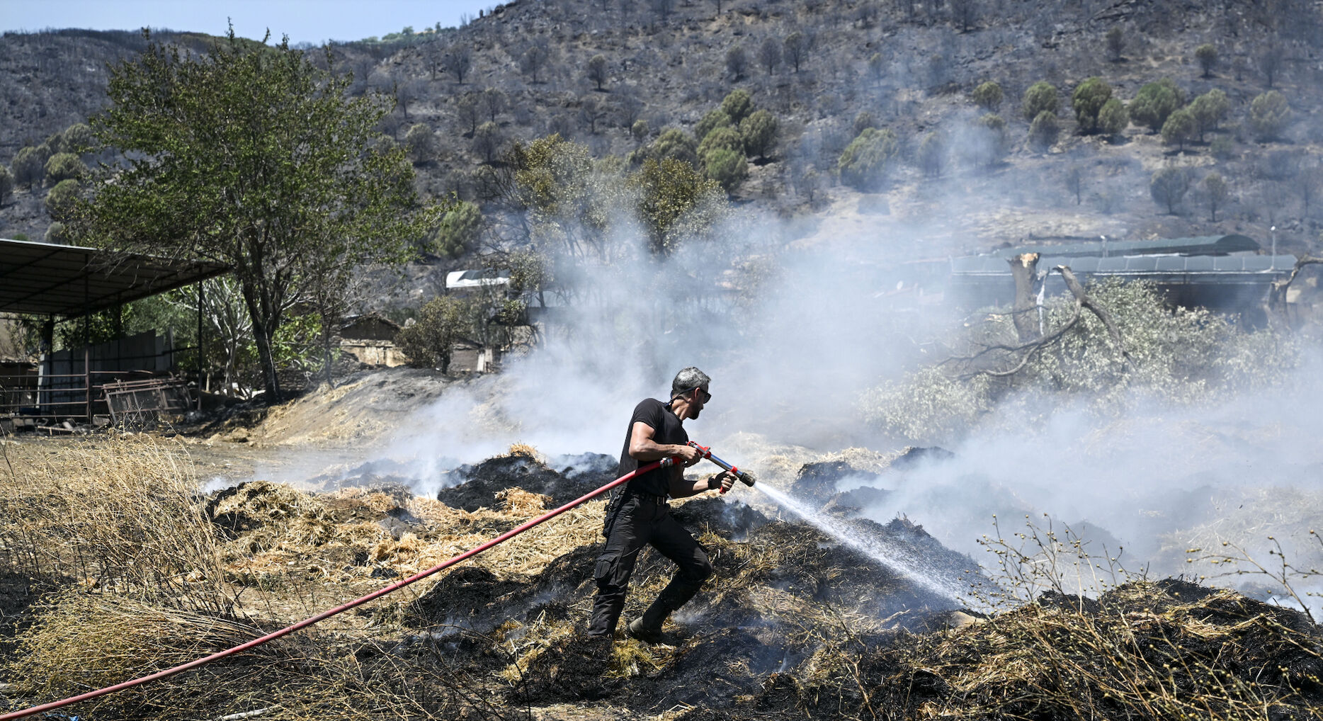 İzmir yangını söndürüldü mü? Orman yangınları son dakika gelişmeleri takip ediliyor! - 5. Resim