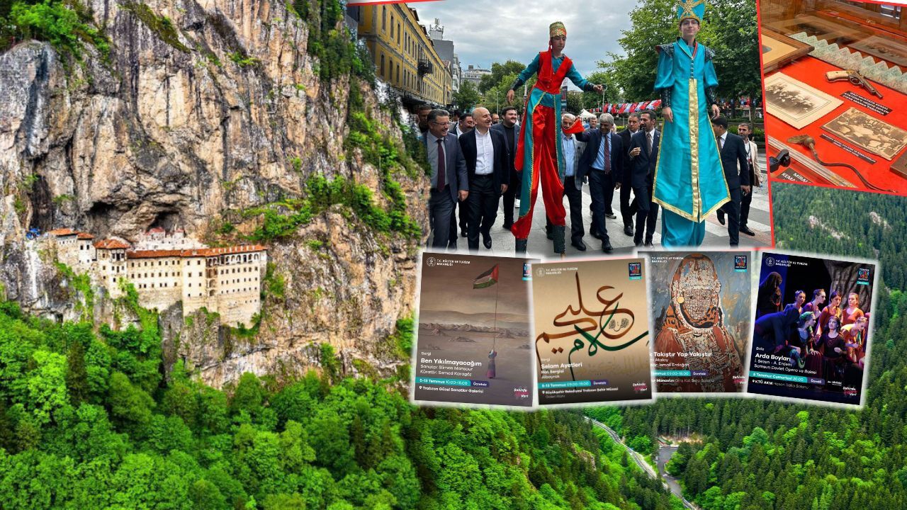 4 bin yıllık şehirde 400 etkinlik başladı! Trabzon, Kültür Yolu Festivali ile sanata doyacak 4 bin yıllık şehirde 400 etkinlik başladı! Trabzon, Kültür Yolu Festivali ile sanata doyacak