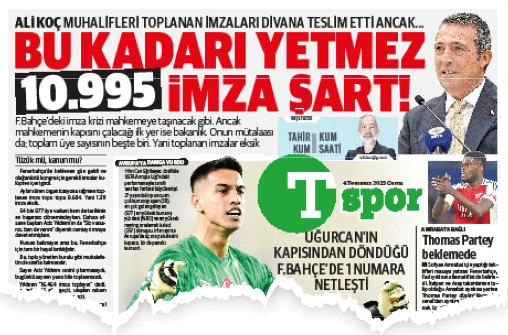 Fenerbahçe’de yaşanan imza tartışmalarını uzmana sorduk: Kanun esastır Fenerbahçe’de yaşanan imza tartışmalarını uzmana sorduk: Kanun esastır - 1. Resim