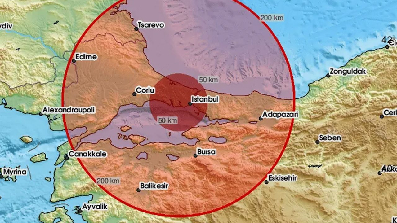 İstanbul Silivri'de deprem! AFAD ilk verileri paylaştı İstanbul Silivri'de deprem! AFAD ilk verileri paylaştı
