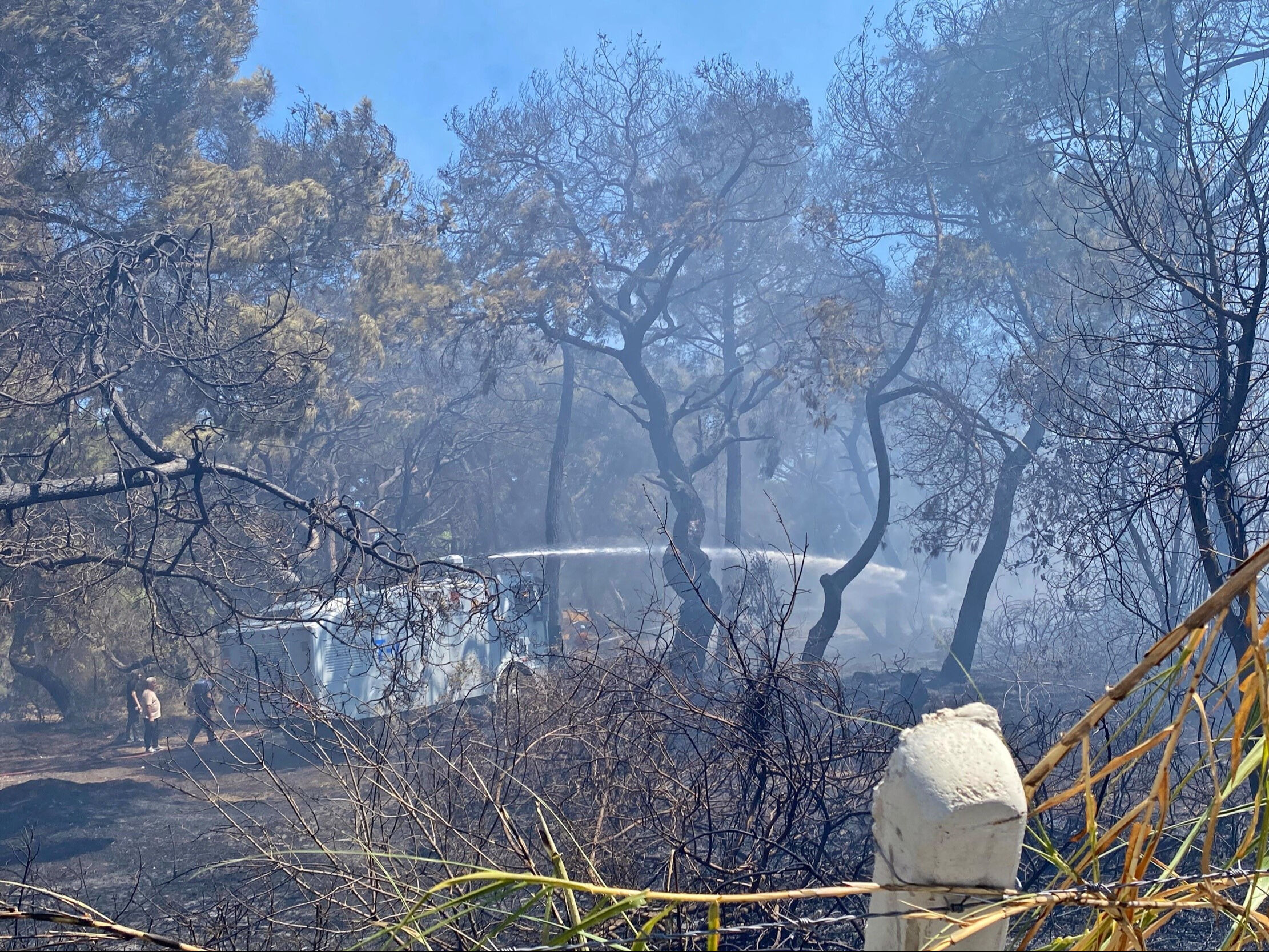 Kimi ağladı, kimi canını hiçe saydı... Antalya'daki yangında hüzünlendiren anlar - 3. Resim
