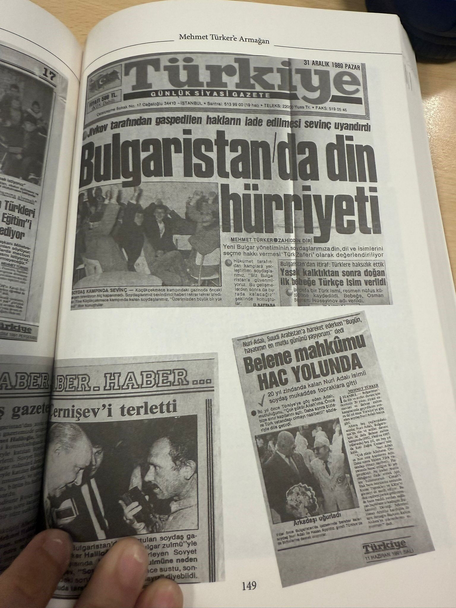 &Ouml;l&uuml;m kampını yazmıştı! Bulgaristan T&uuml;rkleri i&ccedil;in &ouml;mr&uuml;n&uuml; adayan muhabirimize 75 yaş armağanı - 1. Resim
