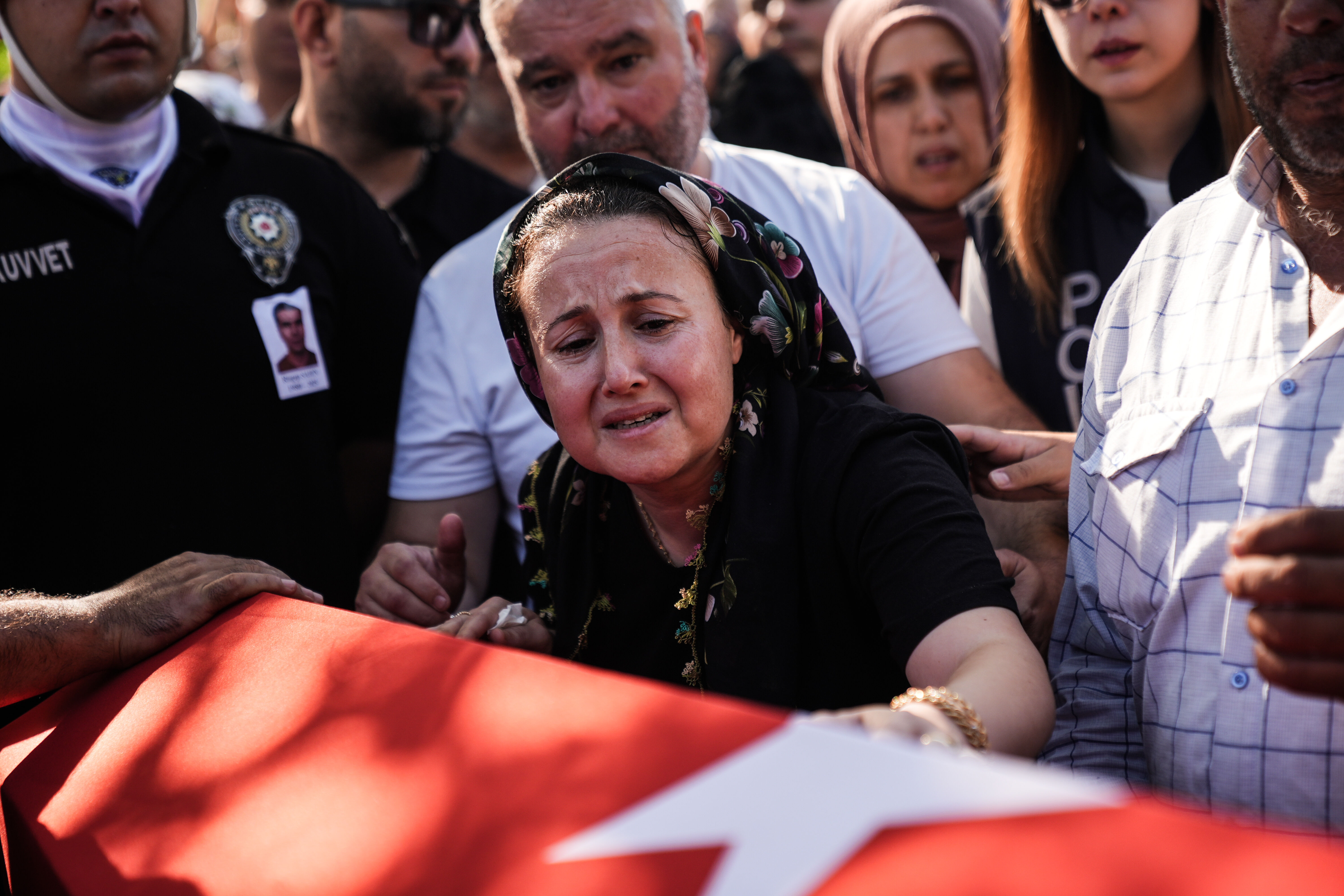 Orman şehidi için son vazife, feryatlar yürekleri dağladı! Yumaklı: 