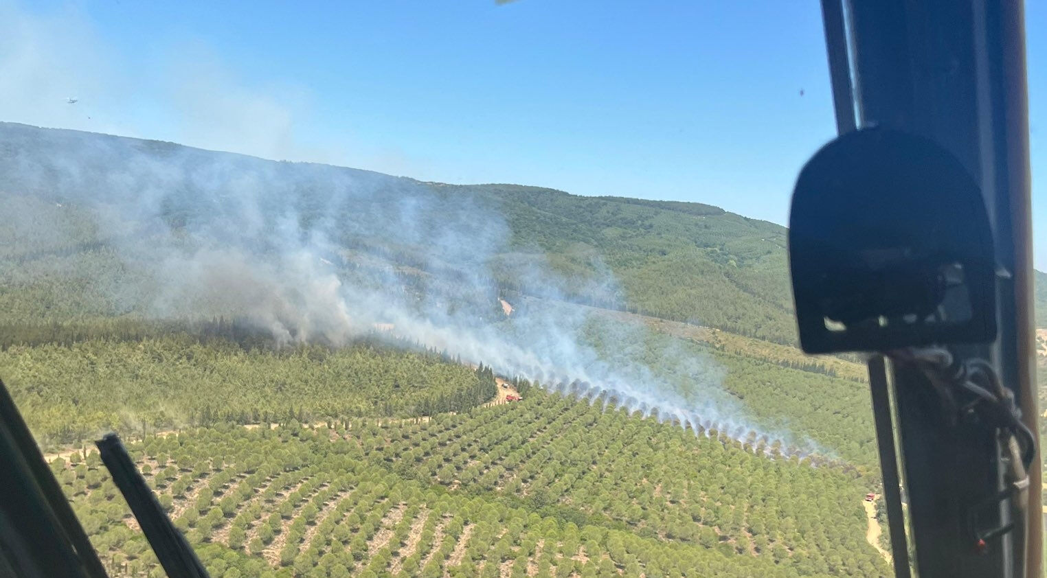 Çanakkale yangın son dakika: Yangın söndürüldü mü, çıkış nedeni nedir? - 3. Resim