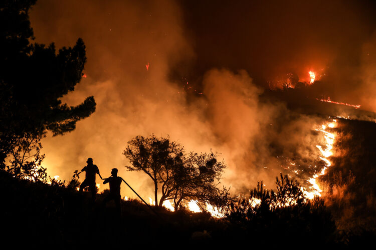 Çanakkale yangın son dakika: Yangın söndürüldü mü, çıkış nedeni nedir? - 1. Resim