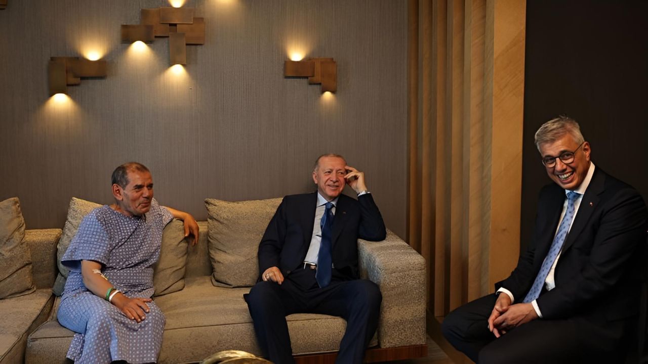 Dursun Özbek ameliyat oldu, Cumhurbaşkanı Erdoğan ziyaretine gitti! Dursun Özbek ameliyat oldu, Cumhurbaşkanı Erdoğan ziyaretine gitti!