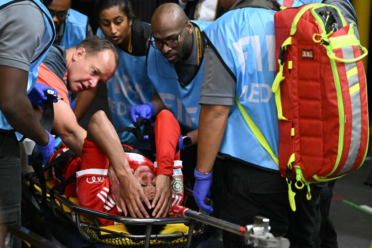 Jamal Musiala sakatlandı, futbolcular gözyaşlarını tutamadı - 4. Resim