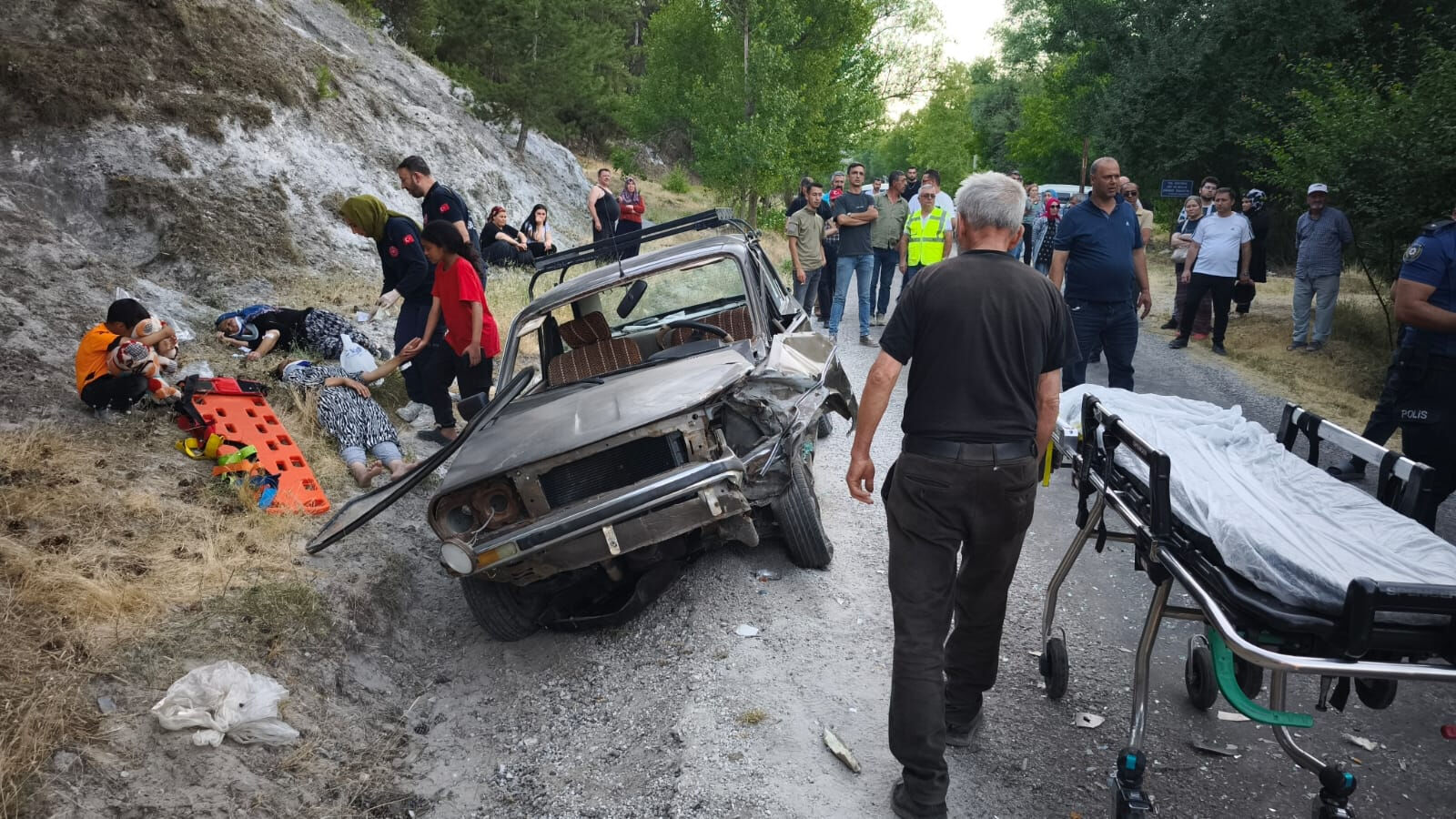 Kütahya'da alkollü sürücü dehşet saçtı: Yaralılar var! - 1. Resim
