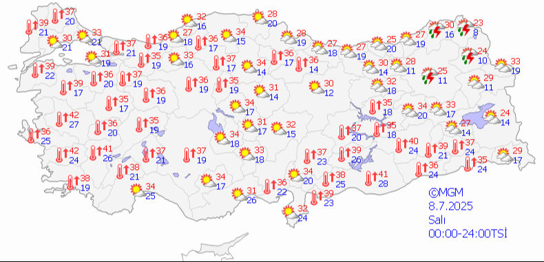 Türkiye kavrulacak, sıcaklık rekor kıracak! İstanbul, Ankara, İzmir... Bu saatlere dikkat - 3. Resim