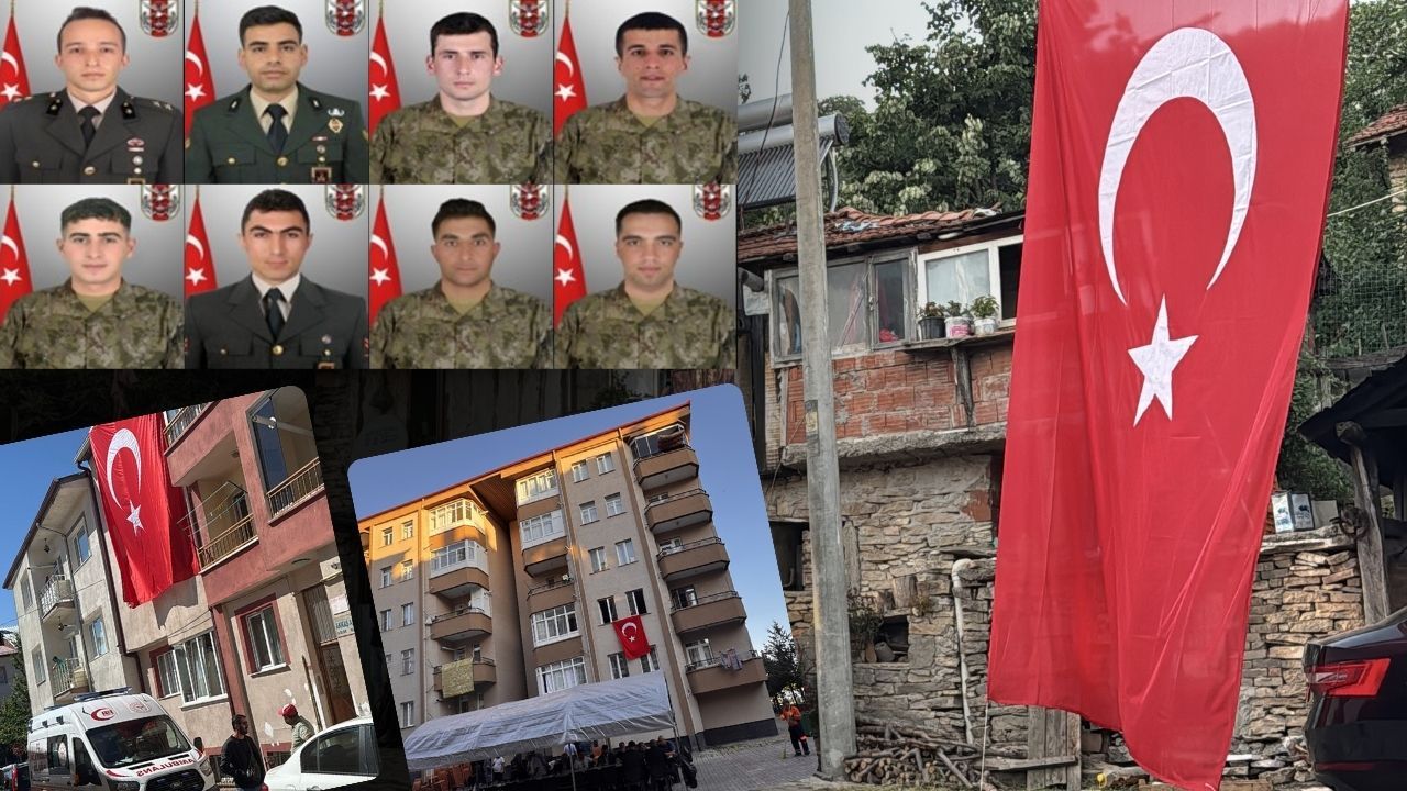 Memleketlerine şehit ateşi düştü: İşte aziz şehitlerimizin isimleri ve memleketleri - Gündem