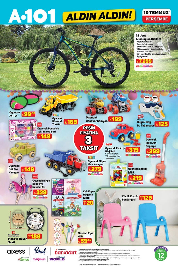 A101 10 Temmuz Aktüel Kataloğu: Bu hafta A101’e karavan ve valiz seti geliyor - 9. Resim