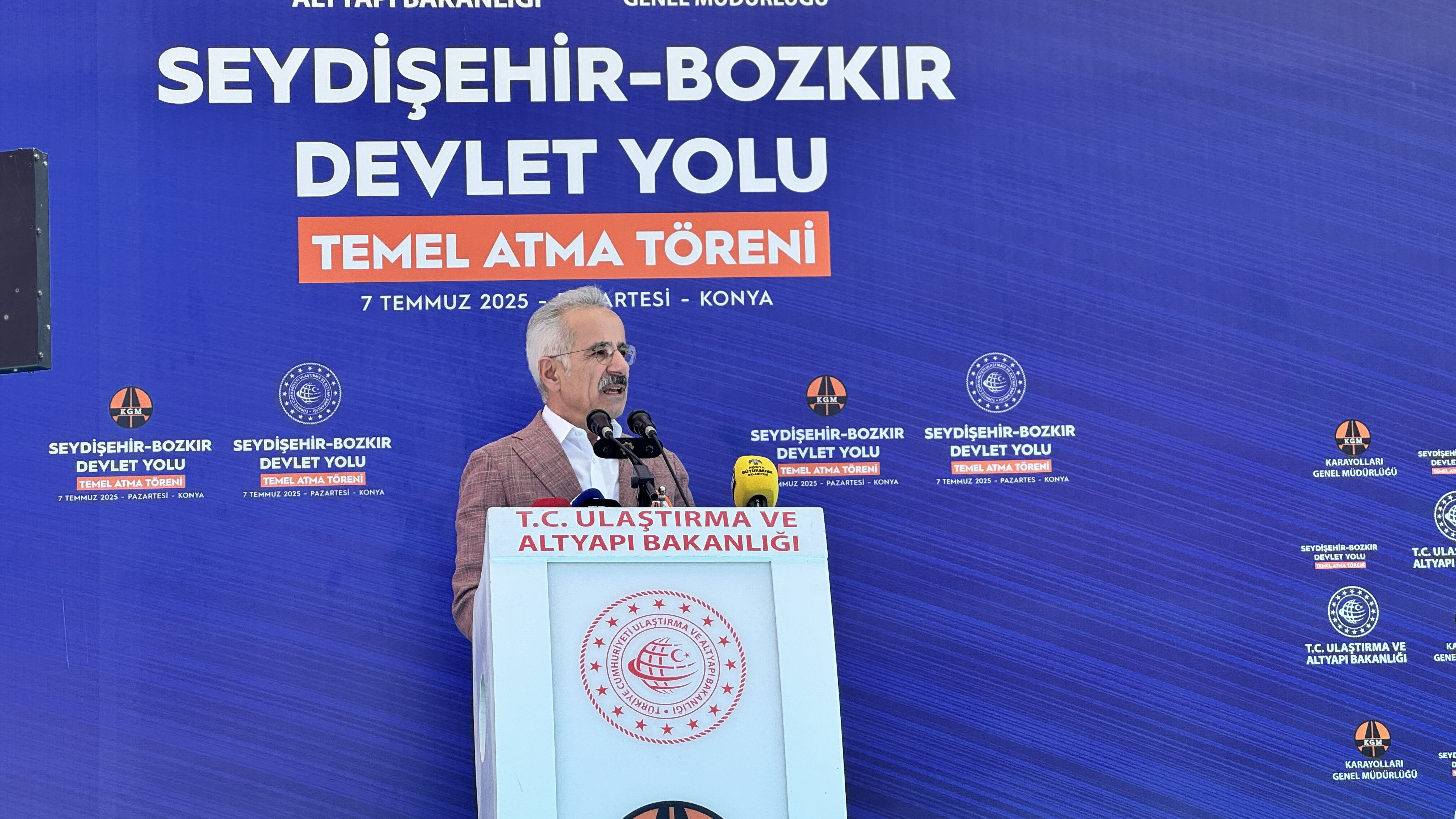 Konya'ya dev yatırım! Bakan Uraloğlu duyurdu: Seydişehir-Bozkır Yolu, 2028'de tamamlanacak - 1. Resim