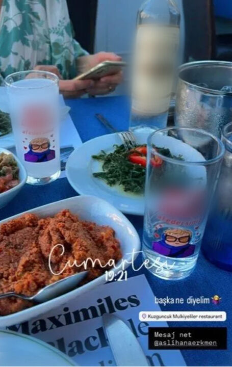 Kuzguncuk'ta restoranda skandal! Küfürlü bardaklara valilik inceleme başlattı - 1. Resim
