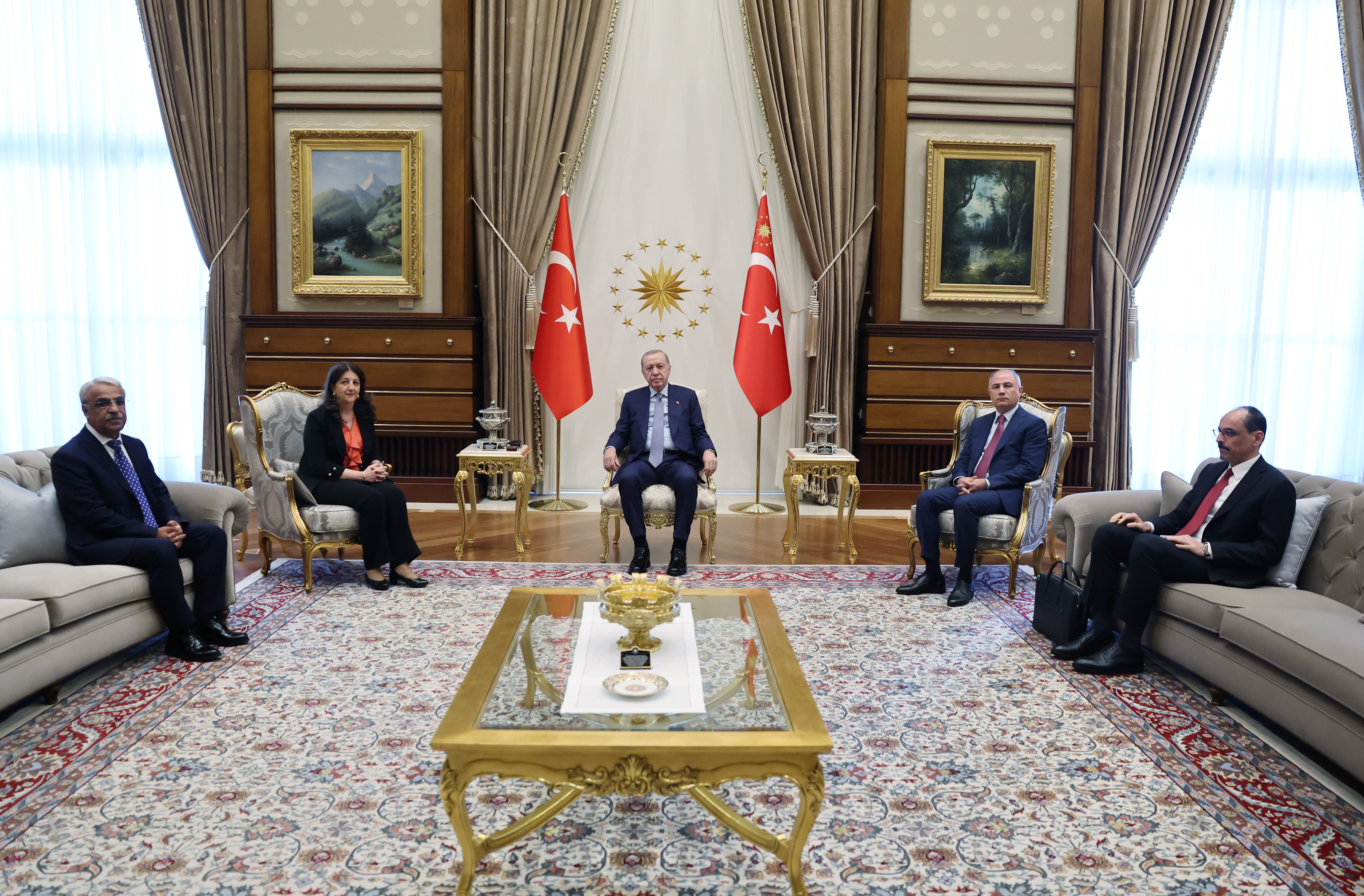 Terörsüz Türkiye'de Külliye buluşması! İşte DEM heyetinin Erdoğan'dan isteği - 3. Resim