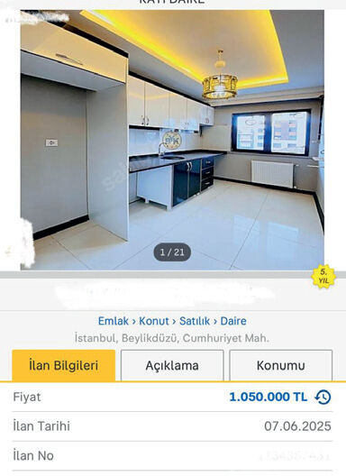 1 milyon liralık lüks daire tuzağı! Emlakta ‘gel-gel’ oyunu vatandaşı mağdur ediyor - 1. Resim