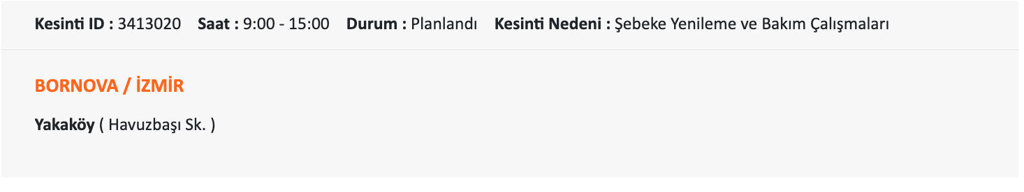 8-9 Temmuz İzmir elektrik kesintisi listesi! Aliağa, Balçova, Bayındır, Bornova, Seferhisar, Ödemiş'te elektrikler ne zaman gelecek? - 11. Resim