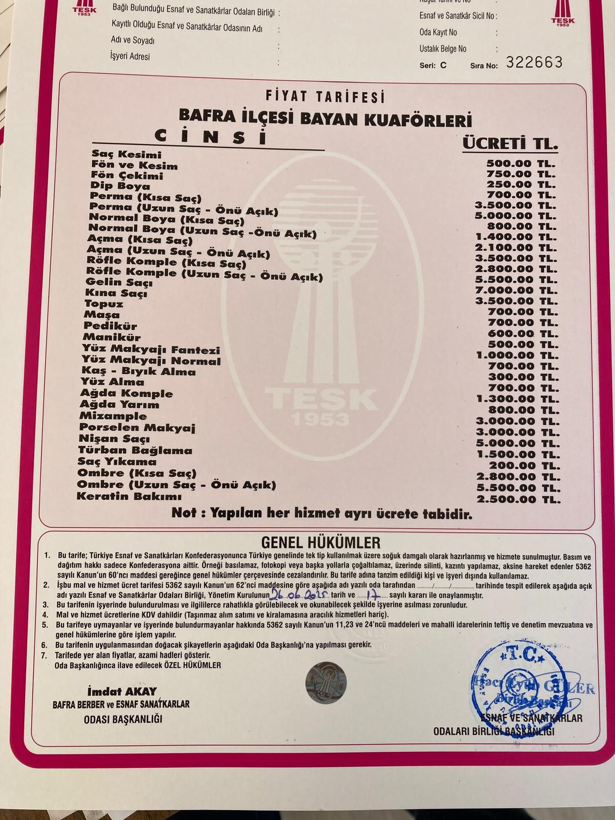 Berber ve kuaförlere zam! Yeni fiyatlar açıklandı - 2. Resim
