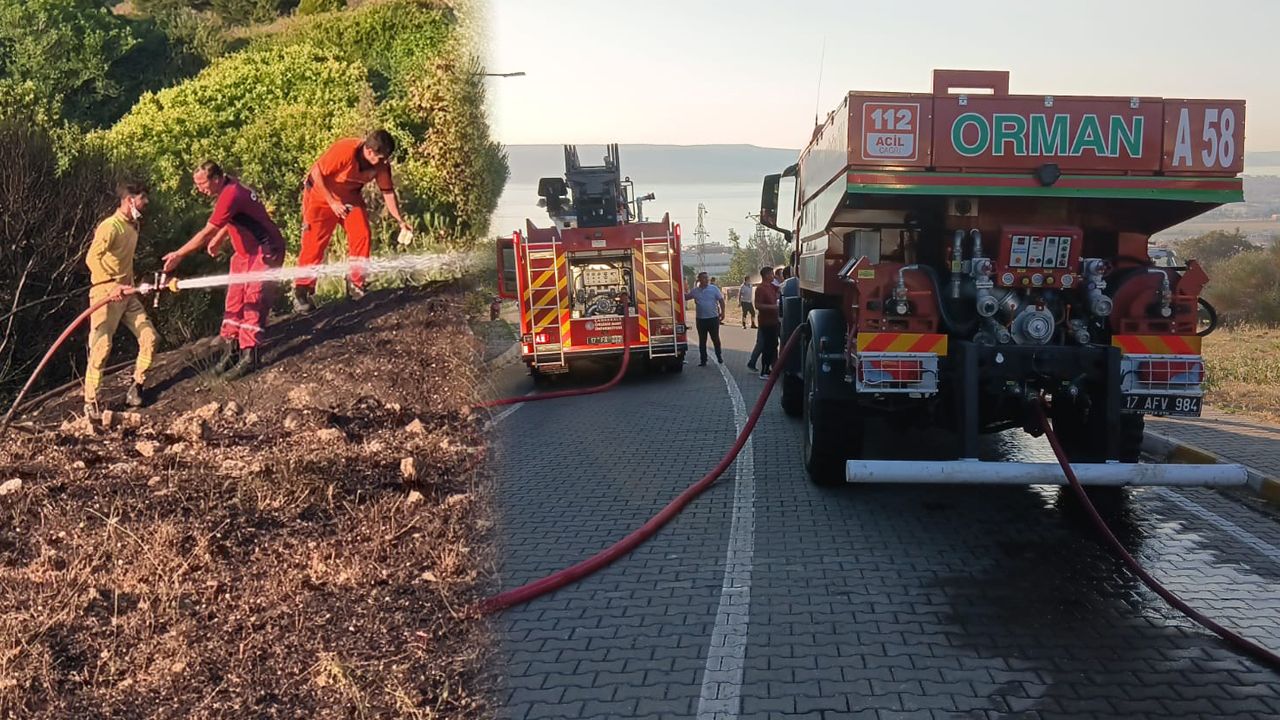 Çanakkale'de üniversite yerleşkesinde yangın paniği! Ekipler teyakkuza geçti, alevler kısa sürede söndürüldü Çanakkale'de üniversite yerleşkesinde yangın paniği! Ekipler teyakkuza geçti, alevler kısa sürede söndürüldü
