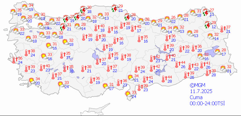 Çok zorlu 24 saat geliyor! Afrika vites artıracak.... Meteoroloji'den uyarı üstüne uyarı - 4. Resim