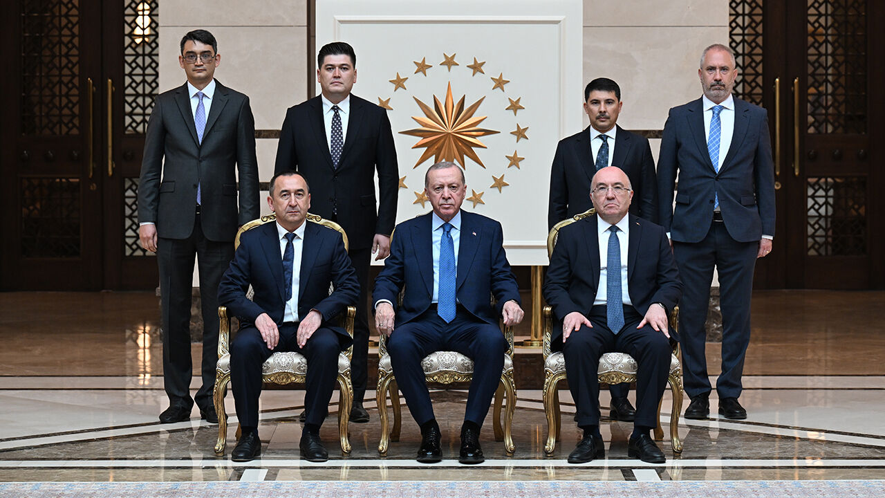 Cumhurbaşkanı Erdoğan, 4 ülkenin büyükelçisini kabul etti - 1. Resim