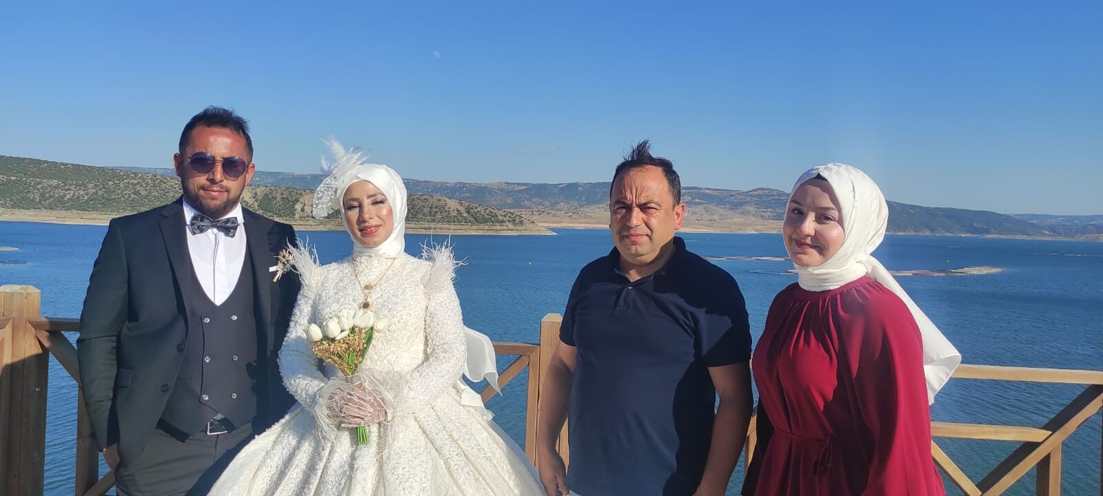 Mor rüyalar gerçeğe dönüşüyor! Evlenecek çiftlerin yeni gözdesi: Manzarasıyla hayran bırakıyor - 1. Resim