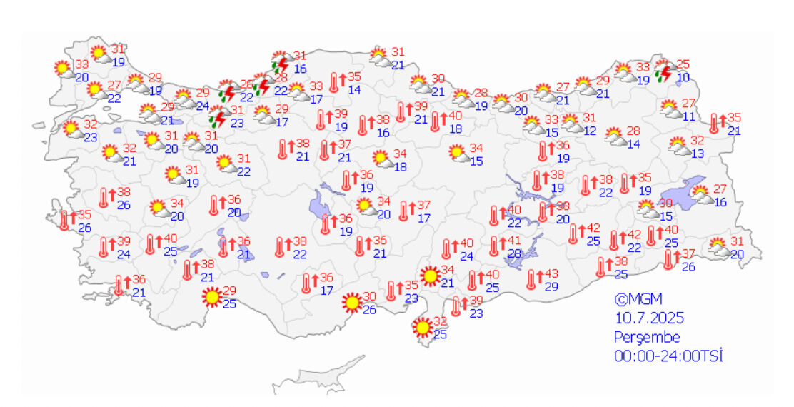 Sağanak yağış uyarısı verildi: Bugün yağmur var mı, hangi illerde yağmur yağacak? - 3. Resim