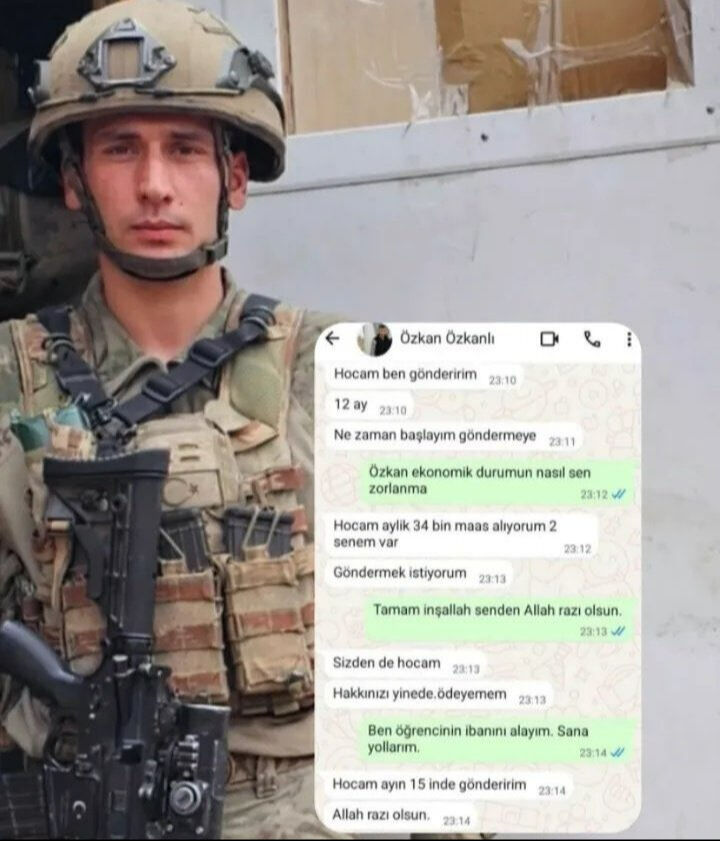 Şehit cenazesinde gözyaşları sel oldu! Yürek yakan sözler: Özkan beni kurtardı, ben onu kurtaramadım - 6. Resim