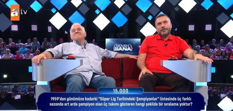 5 bin TL’lik soru Ahmet Çakar ve Ertem Şener’i terletti! Doğru cevabı kimse beklemiyordu: Neye uğradıklarını şaşırdılar - 1. Resim