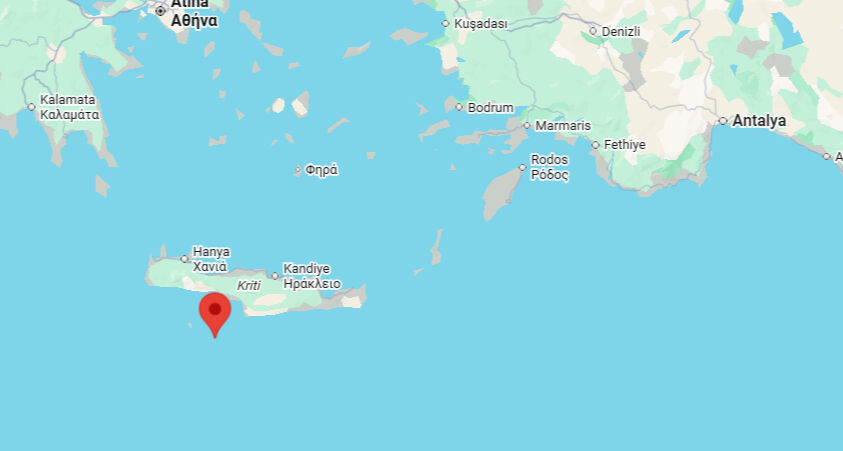 Akdeniz'de korkutan deprem! Girit Adası sallandı - 1. Resim