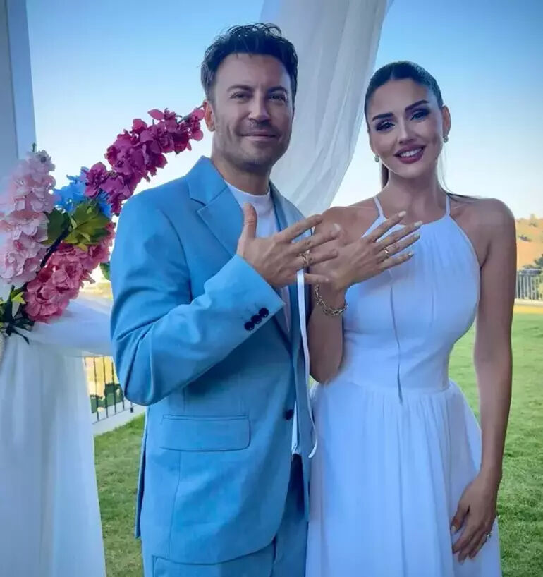 Evlilik yolunda ilk adımı attılar! Oyuncu Tolga Güleç, ünlü sunucuyla nişanlandı - 4. Resim