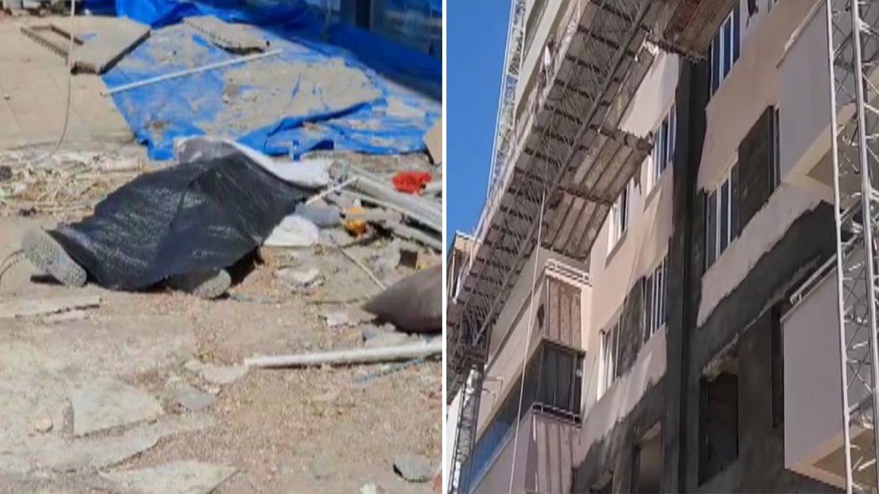 İskele kırıldı, işçiler yere çakıldı! Feci olayda ölüler var İskele kırıldı, işçiler yere çakıldı! Feci olayda ölüler var