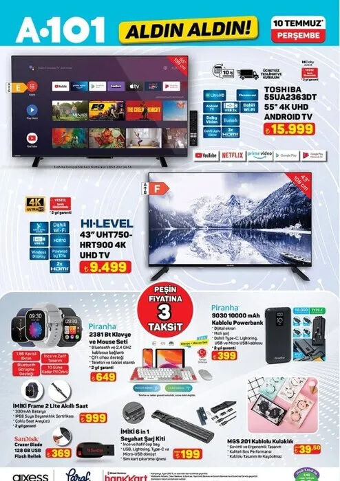 a101 aktüel ürünler kataloğu yayınlandı! A101’e bugün dondurucu, benzinli motosiklet, karavan geliyor - 6. Resim