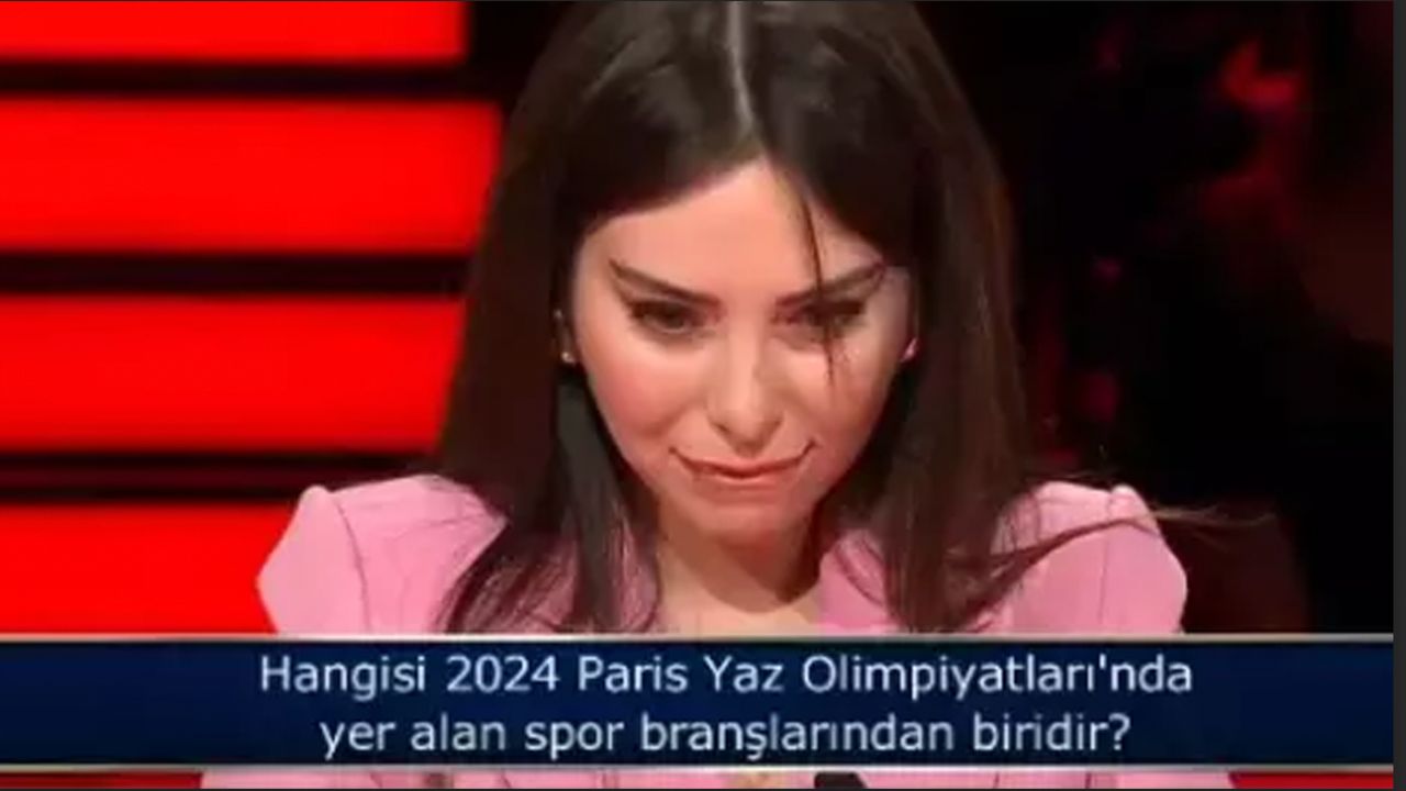 Hangisi 2024 Paris Yaz Olimpiyatları'nda yer alan spor branşlarından biridir? Kim Milyoner Olmak İster'de soruldu, cevabı merak edildi Hangisi 2024 Paris Yaz Olimpiyatları'nda yer alan spor branşlarından biridir? Kim Milyoner Olmak İster'de soruldu, cevabı merak edildi