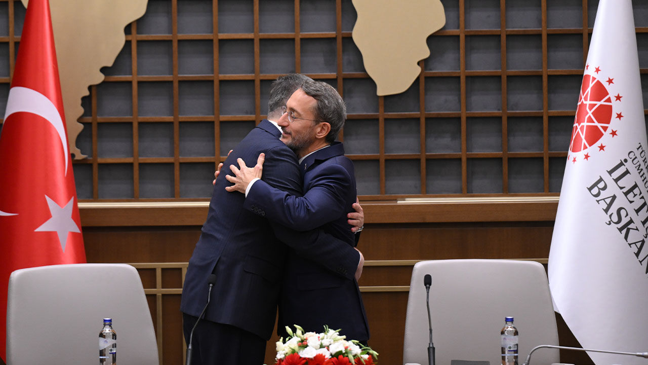 İletişim Başkanlığı'nda teslim töreni! Fahrettin Altun, görevi bu sözlerle devretti - 2. Resim