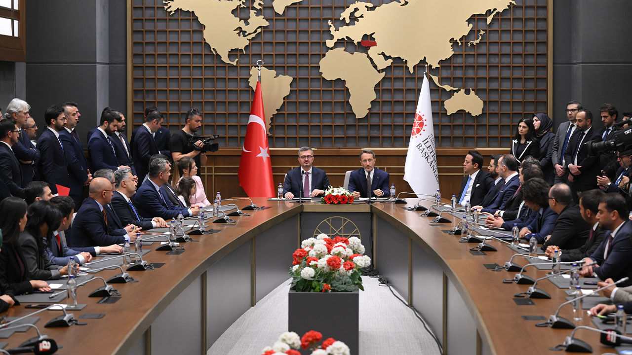 İletişim Başkanlığı'nda teslim töreni! Fahrettin Altun, görevi bu sözlerle devretti - 1. Resim